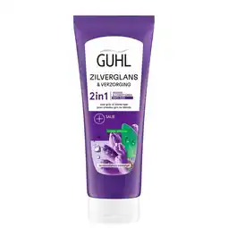 Kruidvat Guhl Zilverglans & Verzorging Anti-Geel 2-in-1 Masker en Conditioner aanbieding