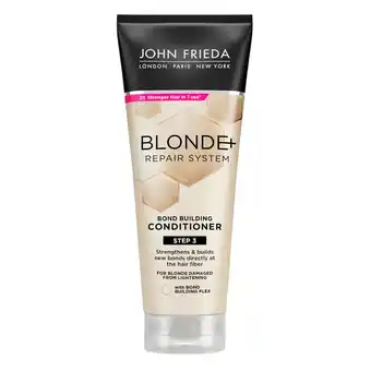 Kruidvat John Frieda Blonde+ Repair System Bond Building Conditioner aanbieding