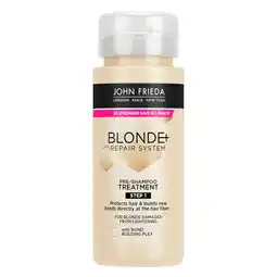 Kruidvat John Frieda Blonde+ Repair System Pre-Shampoo Treatment aanbieding