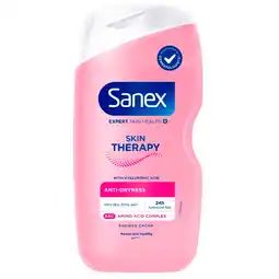 Kruidvat Sanex Expert Skin Health+ Skin Therapy Anti-Droogheid Douchecreme aanbieding