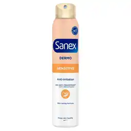 Kruidvat Sanex Dermo Sensitive 24-Uur Antitranspirant Spray aanbieding