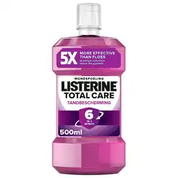 Kruidvat Listerine Total Care Mondwater aanbieding