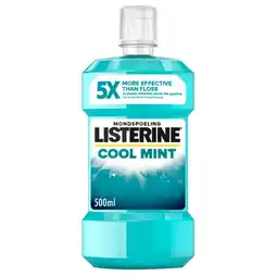 Kruidvat Listerine Cool Mint Mondspoeling aanbieding