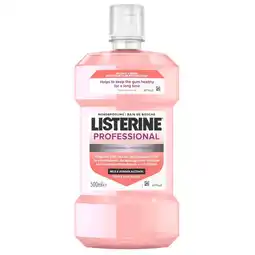 Kruidvat Listerine Professional Tandvleesbescherming+ Mondspoeling aanbieding