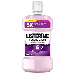 Kruidvat Listerine Total Care Milde Smaak Mondwater aanbieding