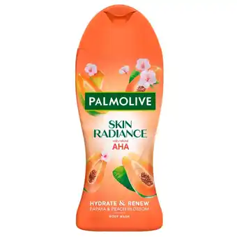 Kruidvat Palmolive Skin Radiance Papaya & Peach Bodywash aanbieding