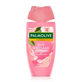 Kruidvat Palmolive Thermal Gentle Massage Shower Bodyscrub aanbieding