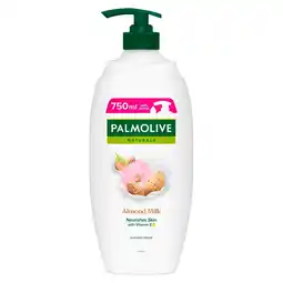 Kruidvat Palmolive Naturals Delicate Care Crème Douche avec Pulvérisateur aanbieding