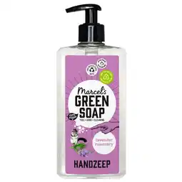 Kruidvat Marcel's Green Soap Lavender & Rosemary Handzeep aanbieding