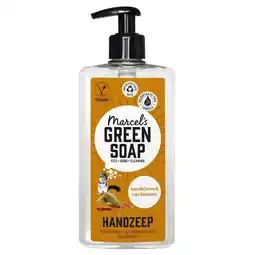 Kruidvat Marcel's Green Soap Sandelhout & Kardemom Handzeep aanbieding