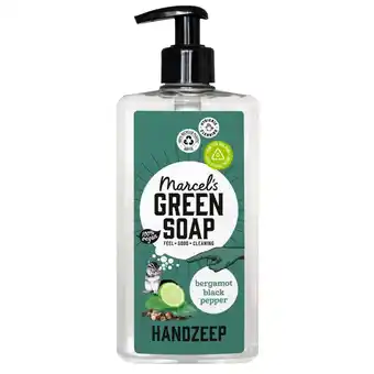 Kruidvat Marcel's Green Soap Bergamot & Black Pepper Handzeep aanbieding
