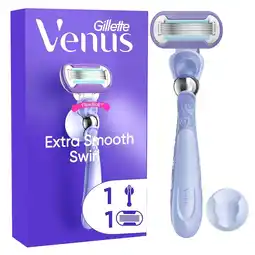 Kruidvat Gillette Venus Extra Smooth Swirl Scheersysteem aanbieding