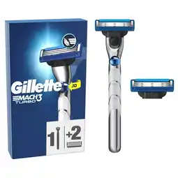 Kruidvat Gillette Mach3 Turbo Scheersysteem aanbieding