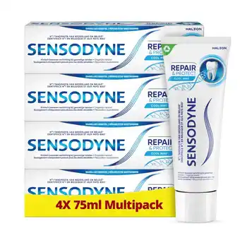 Kruidvat Sensodyne Repair & Protect Cool Mint Tandpasta aanbieding
