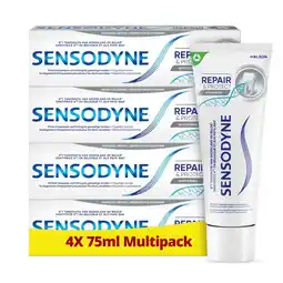 Kruidvat Sensodyne Repair & Protect Whitening Tandpasta aanbieding