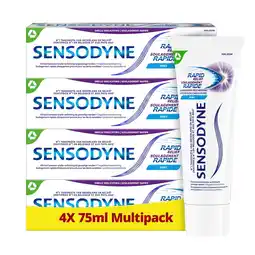 Kruidvat Sensodyne Rapid Relief Tandpasta voor Gevoelige Tanden aanbieding