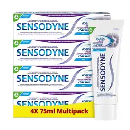 Kruidvat Sensodyne Rapid Relief Tandpasta voor Gevoelige Tanden aanbieding