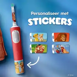 Kruidvat Oral-B Disney the Lion King Special Edition Elektrische Tandenborstel aanbieding