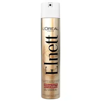 Kruidvat L'Oréal Paris Elnett Satin Normale Fixatie Hairspray aanbieding