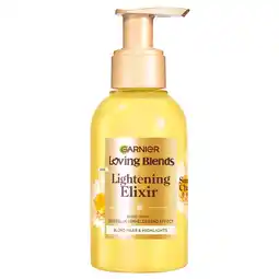 Kruidvat Garnier Loving Blends Sun-Kissed Chamomile & Bloemenhoning Lightening Elixir aanbieding