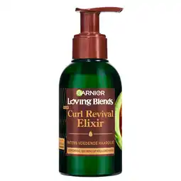 Kruidvat Garnier Loving Blends Avocado-olie & Sheaboter Curl Revival Elixir Intens Voedende Haarolie aanbieding