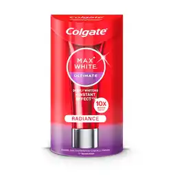 Kruidvat Colgate Max White Ultimate Radiance Tandpasta aanbieding