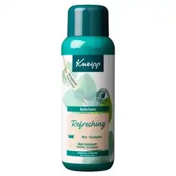 Kruidvat Kneipp Refreshing Mint-Eucalyptus Badschuim aanbieding