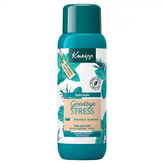 Kruidvat Kneipp Goodbye Stress Watermunt Rozemarijn Badschuim aanbieding