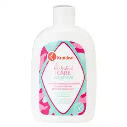 Kruidvat Kruidvat Femme Care Sensitive Zeepvrije Wasemulsie aanbieding