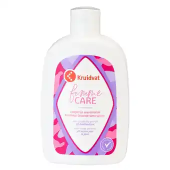 Kruidvat Kruidvat Femme Care Zeepvrije Wasemulsie aanbieding
