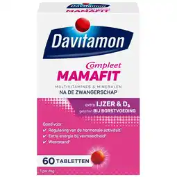Kruidvat Davitamon Compleet MamaFit Tabletten aanbieding