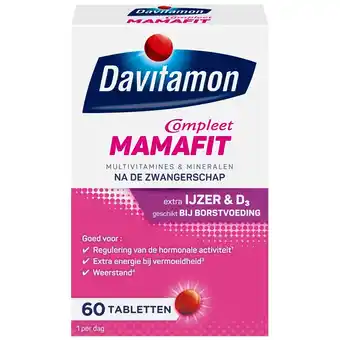 Kruidvat Davitamon Compleet MamaFit Tabletten aanbieding
