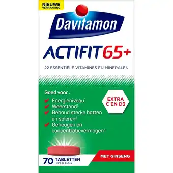 Kruidvat Davitamon Actifit 65+ Tabletten aanbieding
