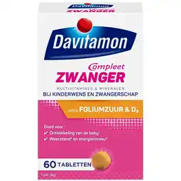 Kruidvat Davitamon Compleet Zwanger Tabletten aanbieding