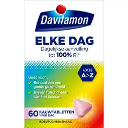 Kruidvat Davitamon Elke Dag Kauwtabletten aanbieding