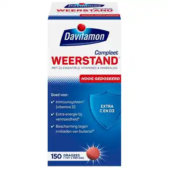 Kruidvat Davitamon Compleet Weerstand Dragees aanbieding