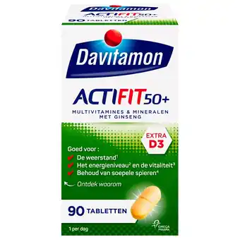 Kruidvat Davitamon Actifit 50+ Tabletten aanbieding