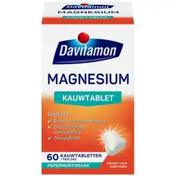 Kruidvat Davitamon Magnesium Kauwtabletten aanbieding