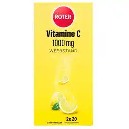 Kruidvat Roter Vitamine C 1000 mg Citroen Bruistabletten aanbieding