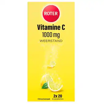 Kruidvat Roter Vitamine C 1000 mg Citroen Bruistabletten aanbieding