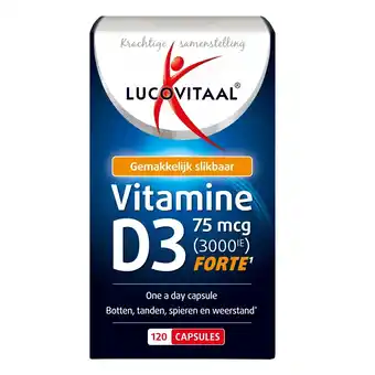 Kruidvat Lucovitaal Vitamine D3 75Mcg Capsules aanbieding