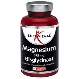 Kruidvat Lucovitaal Magnesium Bisglycinaat 375mg Tabletten aanbieding