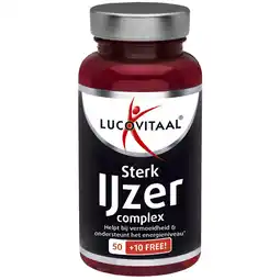 Kruidvat Lucovitaal Sterk IJzer Complex + Vitaminen & Mineralen Tabletten aanbieding