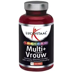 Kruidvat Lucovitaal Multi+ Compleet Vrouw Tabletten aanbieding