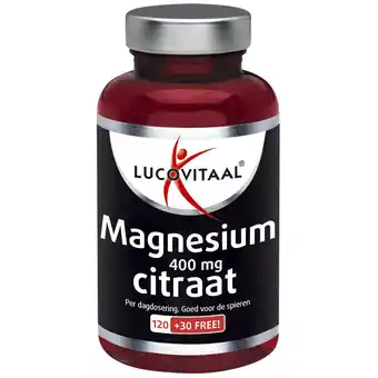 Kruidvat Lucovitaal Magnesium Citraat Tabletten aanbieding