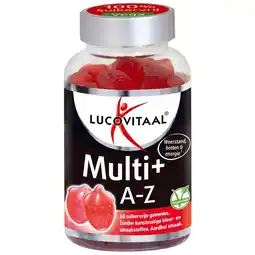 Kruidvat Lucovitaal Multi+ A-Z Gummies aanbieding