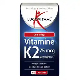 Kruidvat Lucovitaal Vitamine K2 Capsules aanbieding