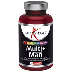 Kruidvat Lucovitaal Multi+ Compleet Man Tabletten aanbieding