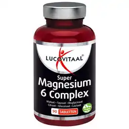 Kruidvat Lucovitaal Super Magnesium 6 Complex Tabletten aanbieding