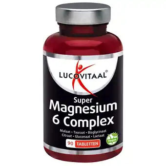 Kruidvat Lucovitaal Super Magnesium 6 Complex Tabletten aanbieding